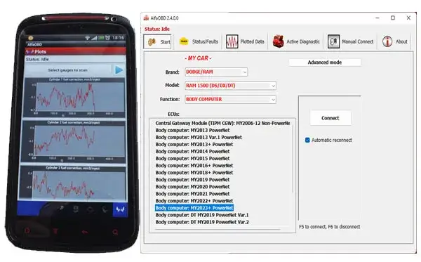 JScan AlfaOBD interface