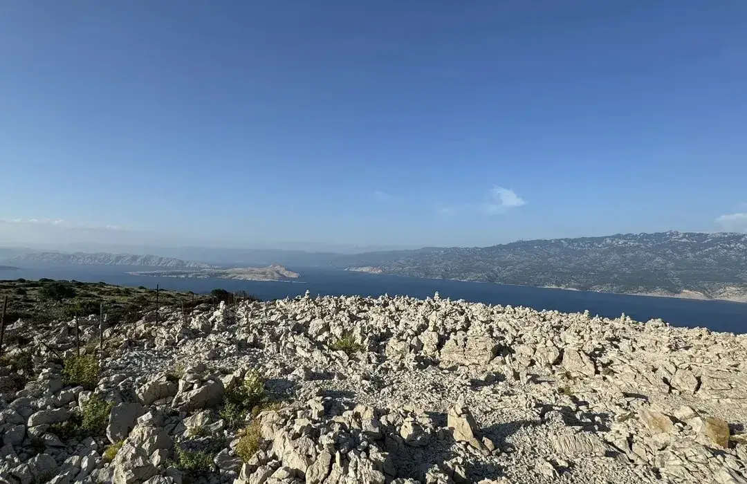 Widok na zatokę Rab z Kamenjak