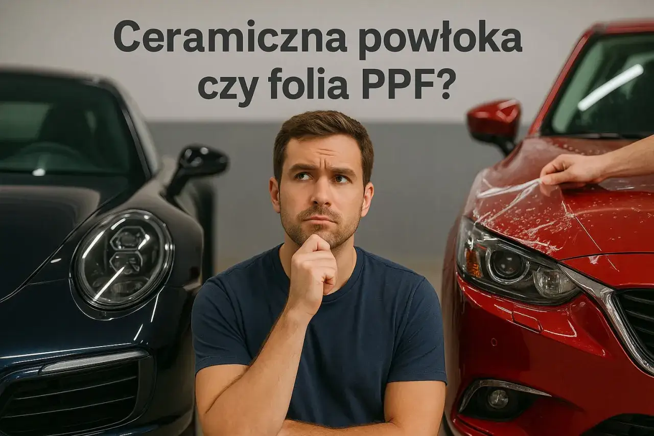 porównanie ochrony lakieru wosk ceramika folia ppf