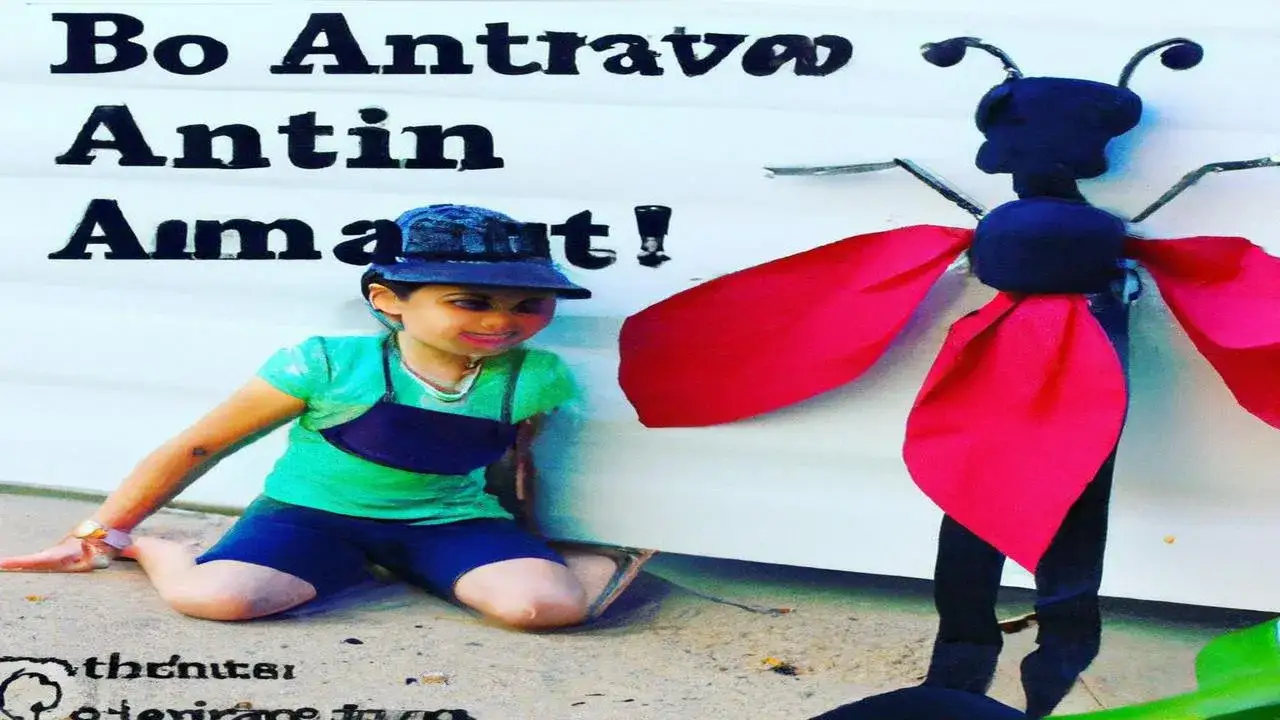 materiały do stroju mrówki diy dla dziecka