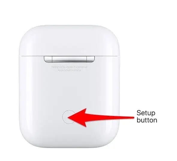 AirPods Reset Taste