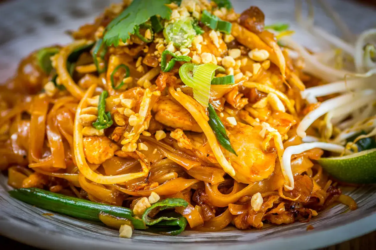 Pad Thai z makaronem ryżowym