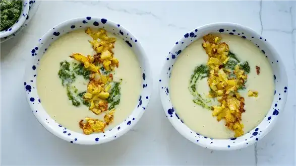 elegancka zupa krem na przyjęcie