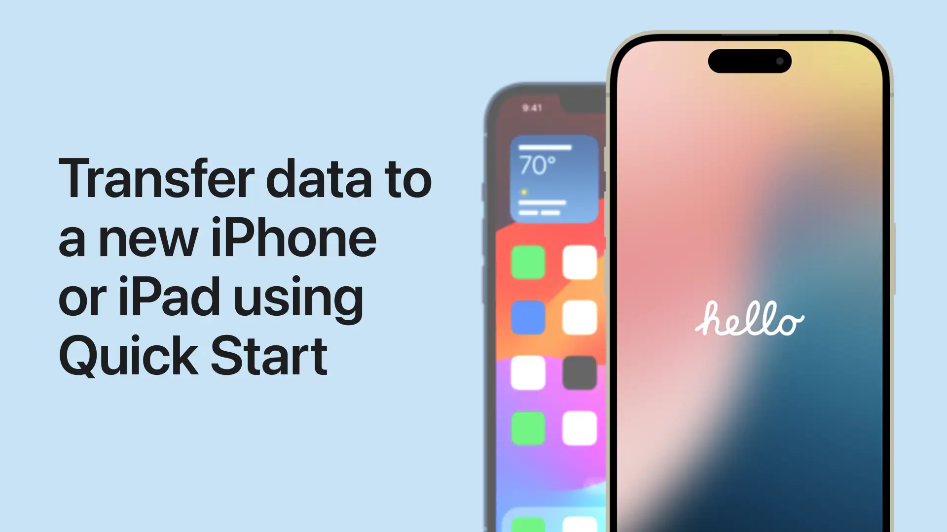 Przygotowanie iPhone do transferu danych checklist