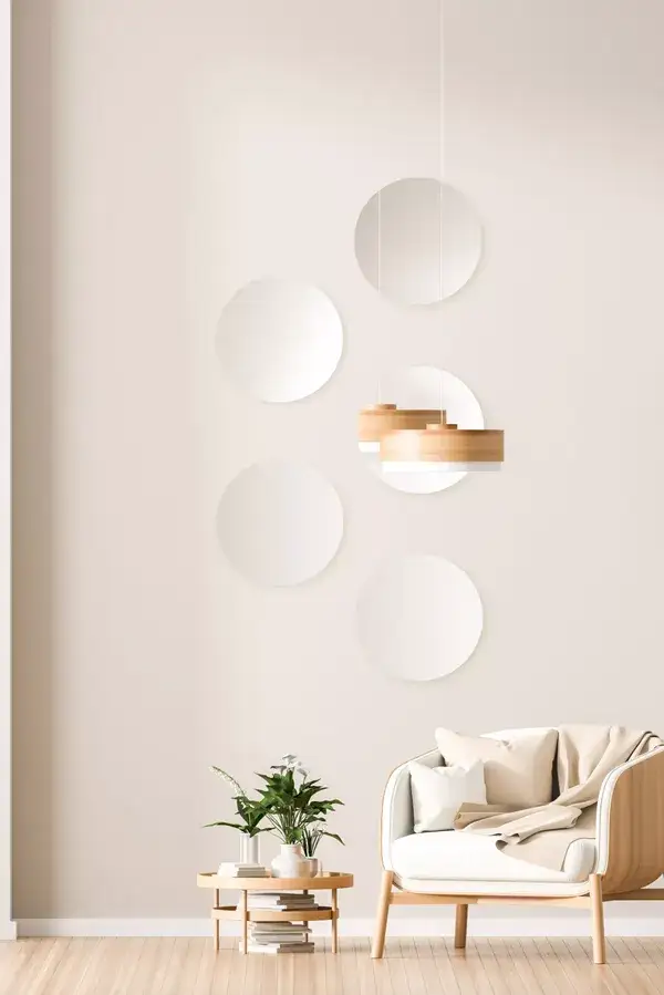 Zdjęcie Lustro w salonie na jakiej wysokości? Oto kluczowe zasady ustawienia