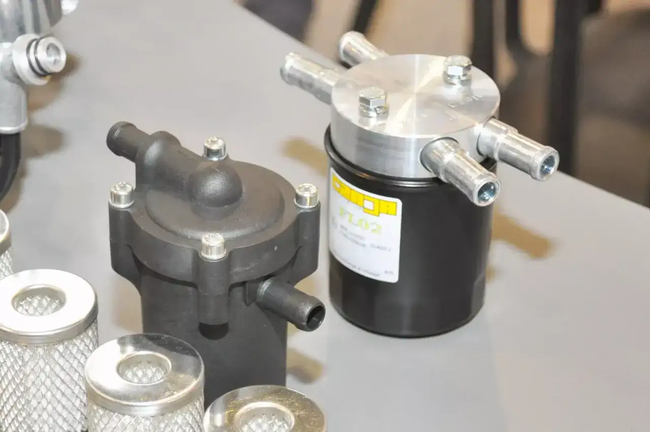 przekr&oacute;j instalacji LPG z filtrami