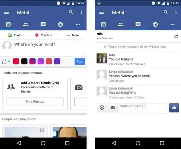 Facebook Messenger kontakt alternatywny