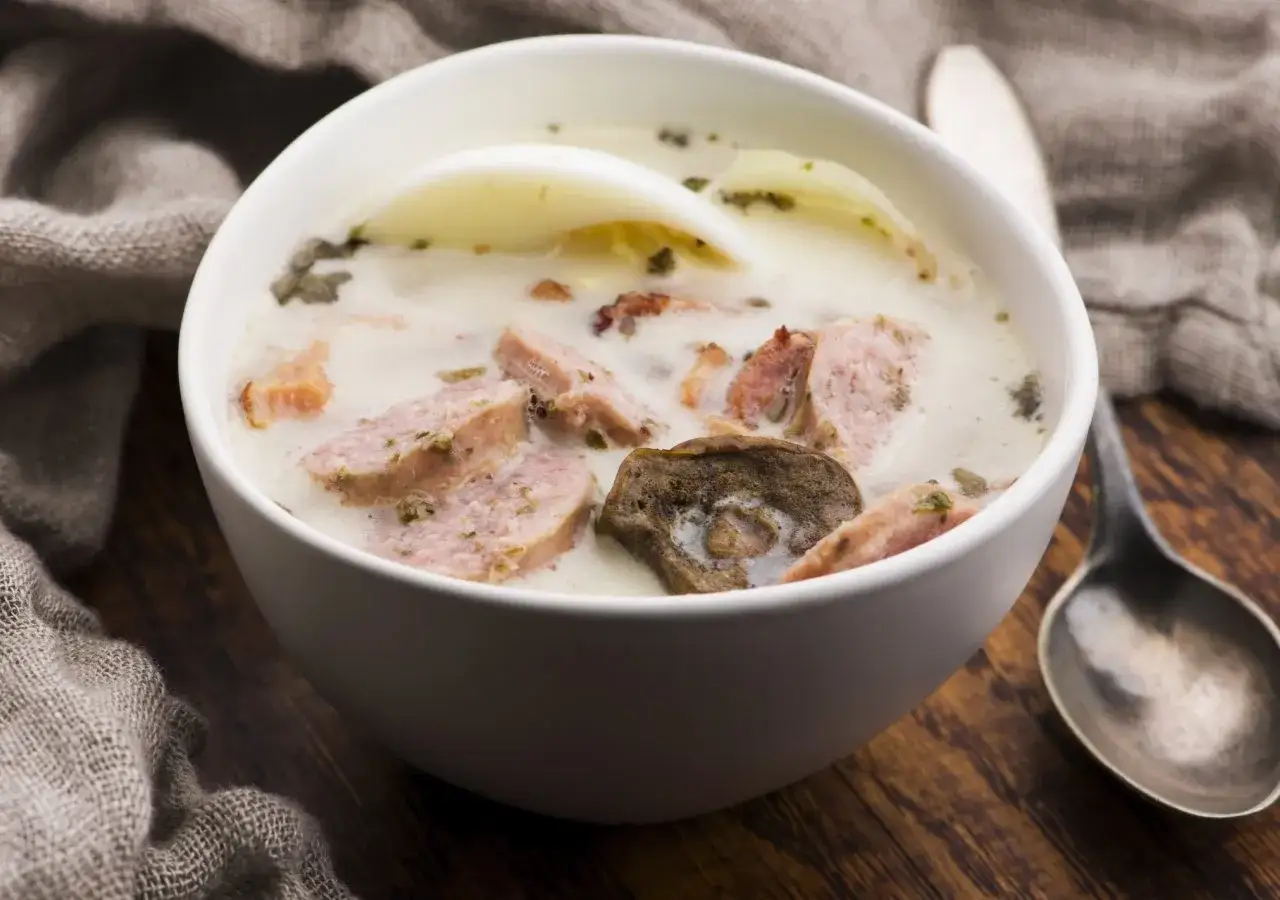 dodatki do żurku chrzan grzyby boczek