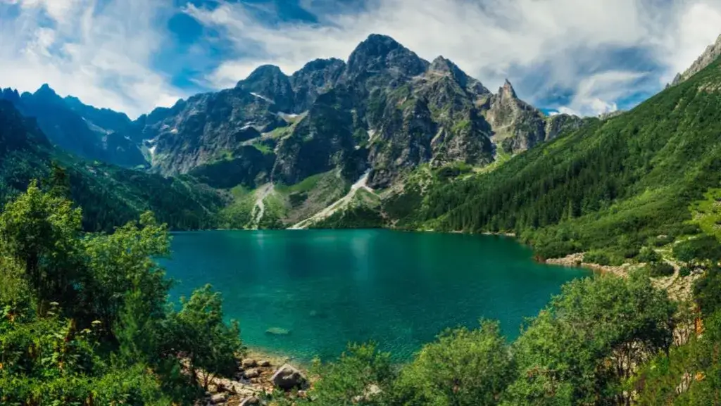 Pejzaż g&oacute;rski Tatry