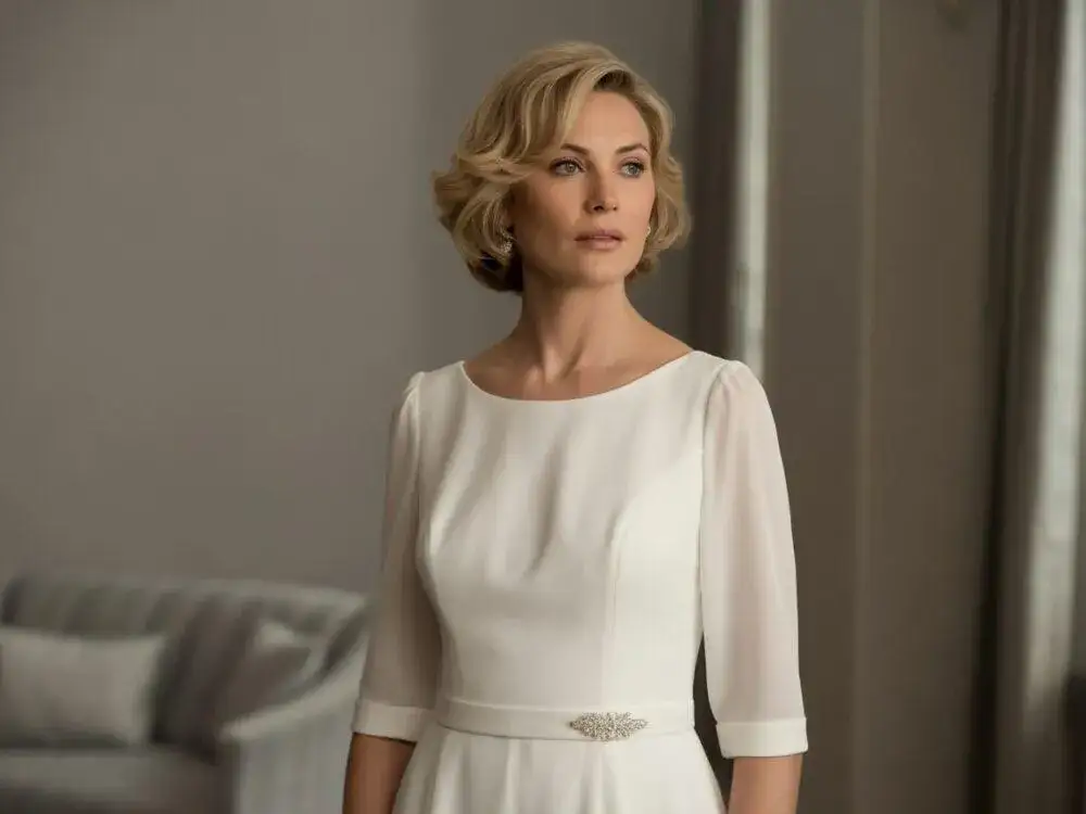 elegancka kobieta 40+ ślub cywilny