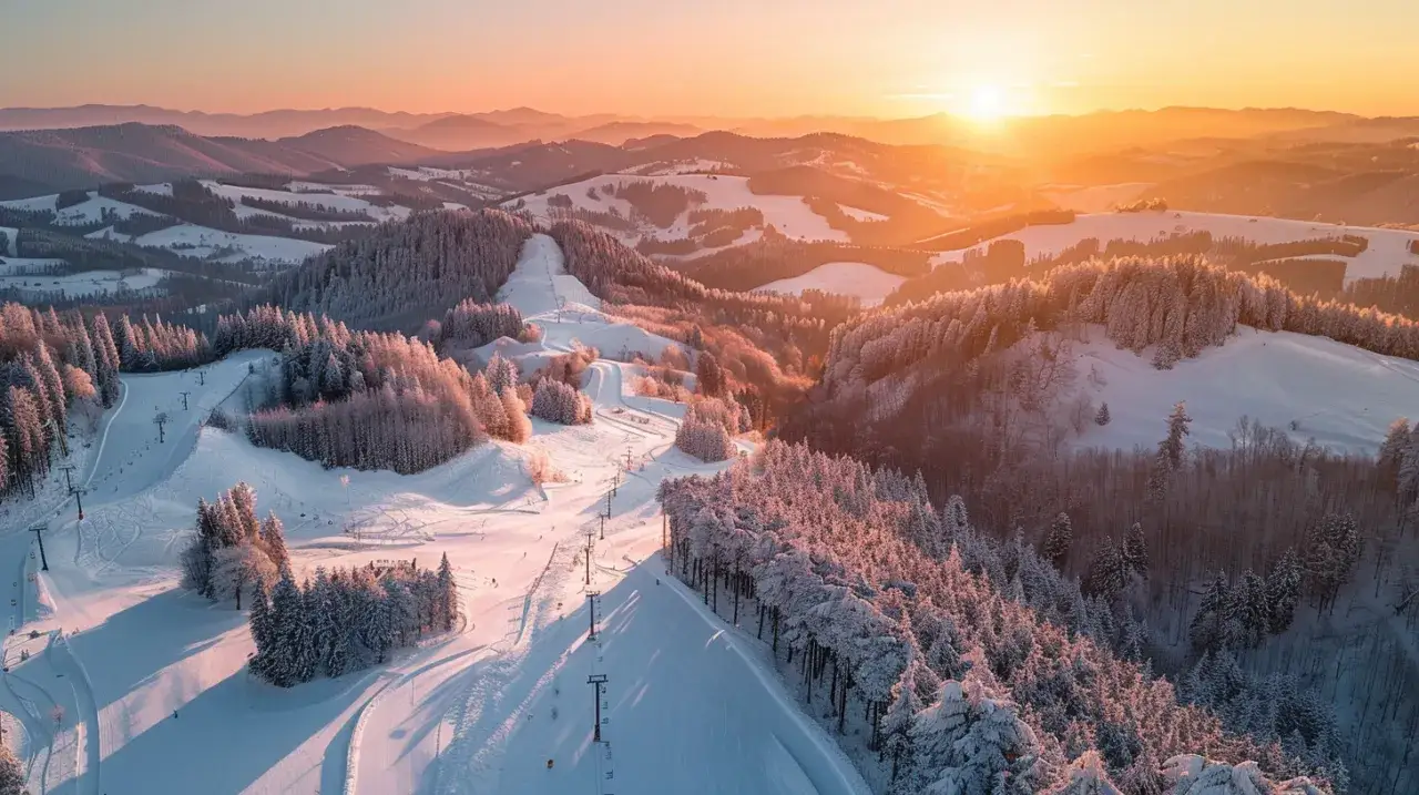 Zdjęcie Palenica: Dlaczego narciarze kochają ten stok w Pieninach?