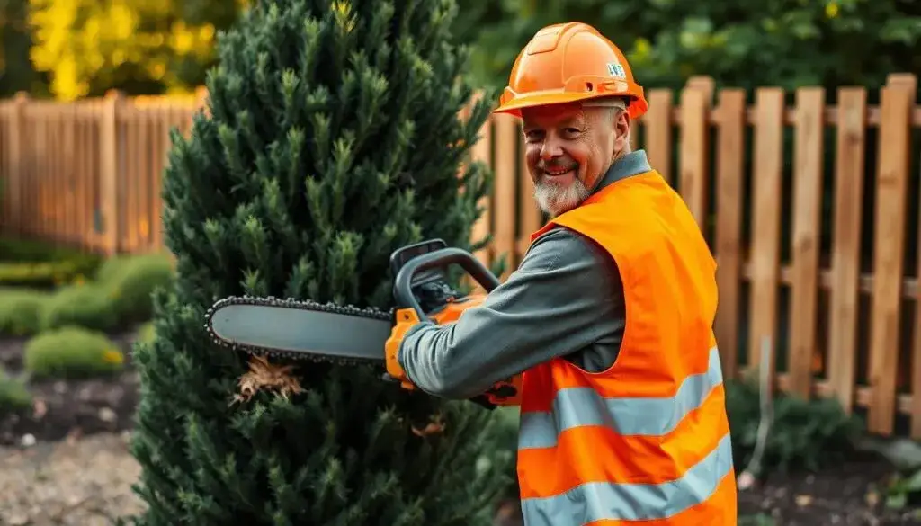 Zdjęcie Czy można wyciąć świerk na działce ROD bez zgody? Sprawdź zasady