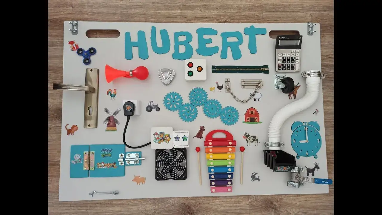 Zdjęcie Jak zrobić tablicę sensoryczną dla dzieci - proste kroki i pomysły