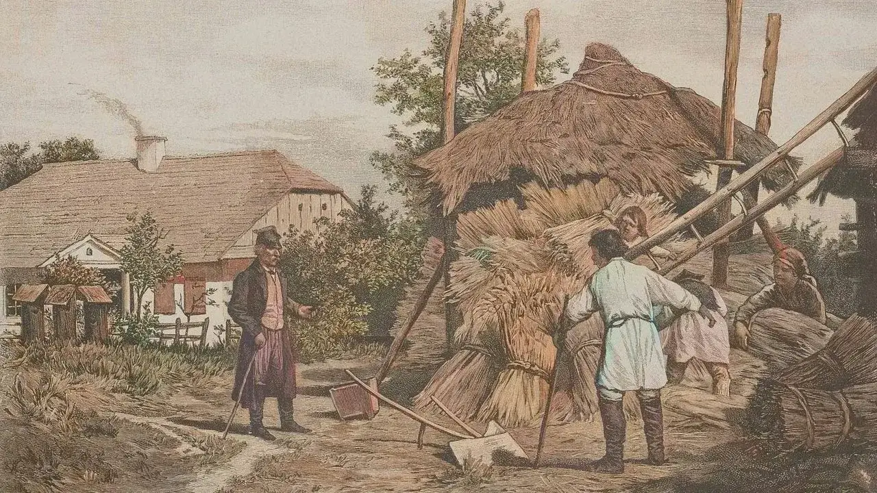 Zdjęcie Motyw wsi w tekstach kultury z chałupy: brutalna prawda o życiu chłopów