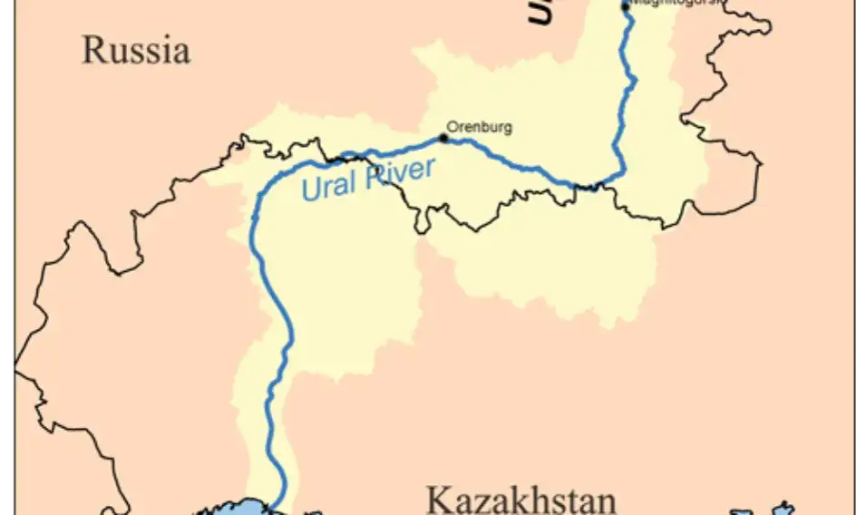 Zdjęcie Rzeka Ural: Mapa, lokalizacja i charakterystyka rzeki Ural w Azji