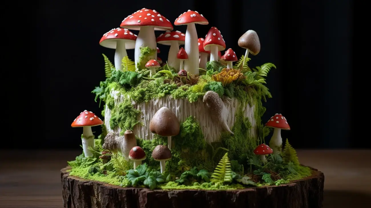 Leśny mech - Przepyszne ciasto leśny mech