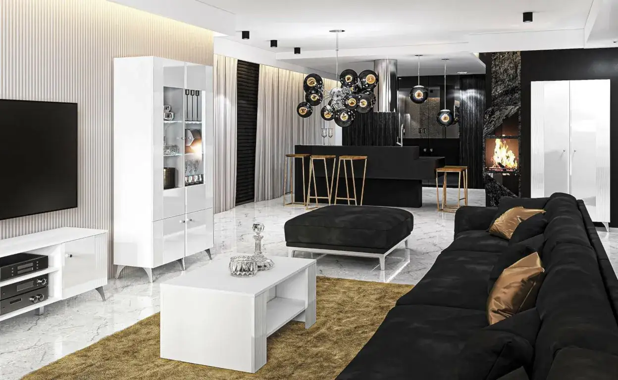 Zdjęcie Jak urządzić salon z kominkiem, aby uniknąć najczęstszych błędów?