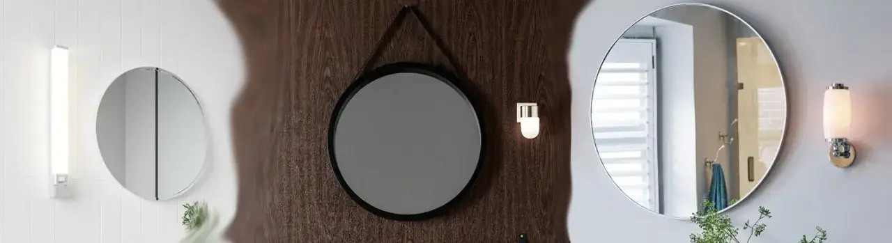 Zdjęcie Lampa nad okrągłe lustro: Jak wybrać idealne oświetlenie?