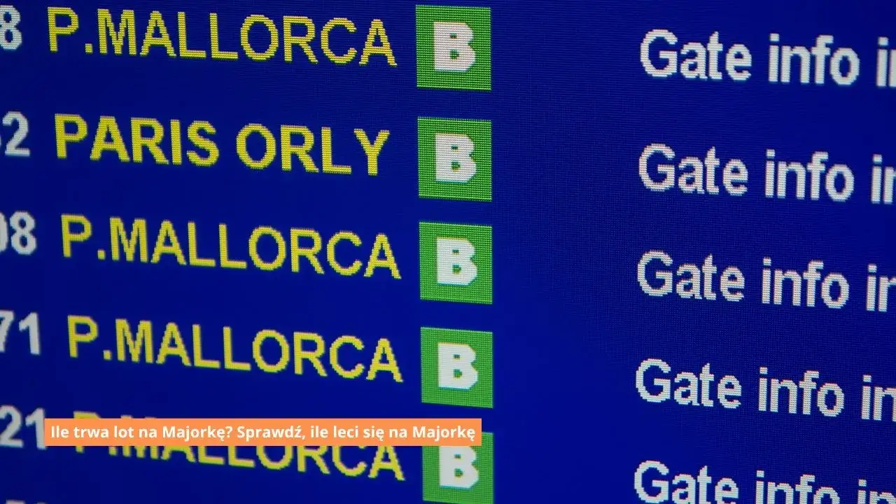 Zdjęcie Ile trwa lot na Majorkę z Krakowa? Sprawdź czas podróży i więcej