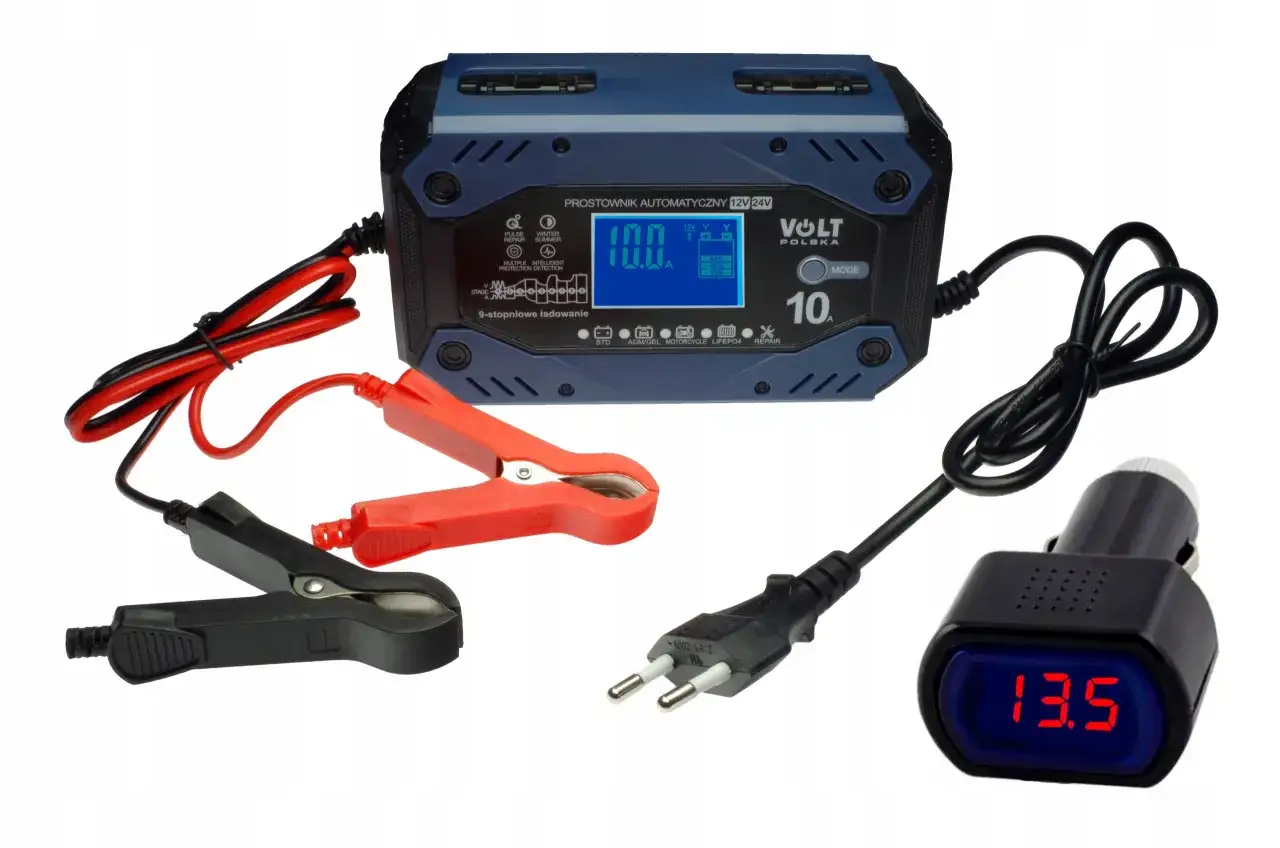 Zdjęcie Prostownik z odsiarczaniem: Wybierz najlepszy i przedłuż życie baterii