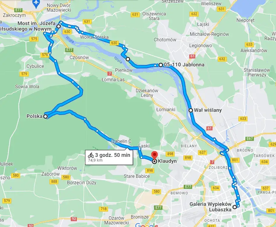 Zdjęcie Fajne trasy rowerowe Warszawa - odkryj najpiękniejsze szlaki