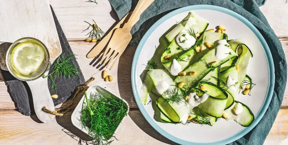 Zdjęcie Recette de salade de courgettes : fraîcheur et légèreté pour vos repas