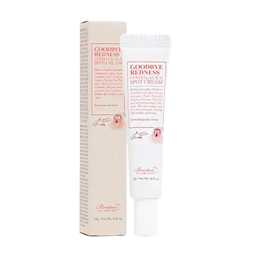 Zdjęcie Benton krem punktowy na niedoskonałości goodbye redness – skuteczna ulga dla podrażnionej skóry