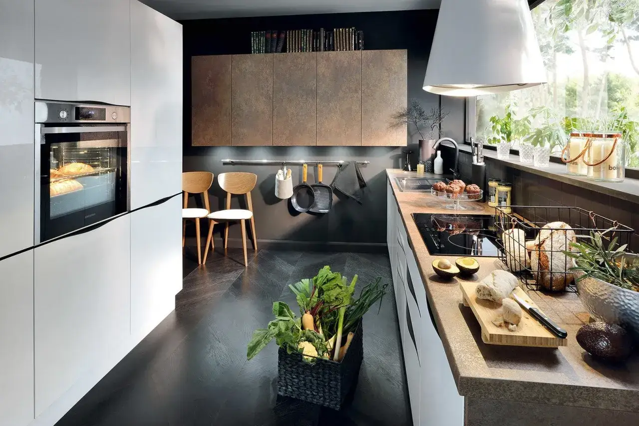 Zdjęcie Jaki blat do czarnej kuchni - idealne materiały i kolory, które zachwycą