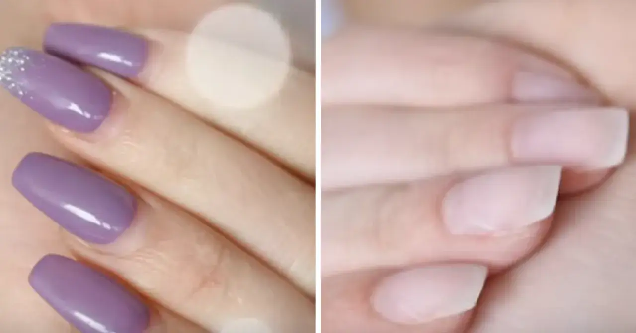Zdjęcie Jak zmywać lakier hybrydowy bez uszkodzenia paznokci i skórek