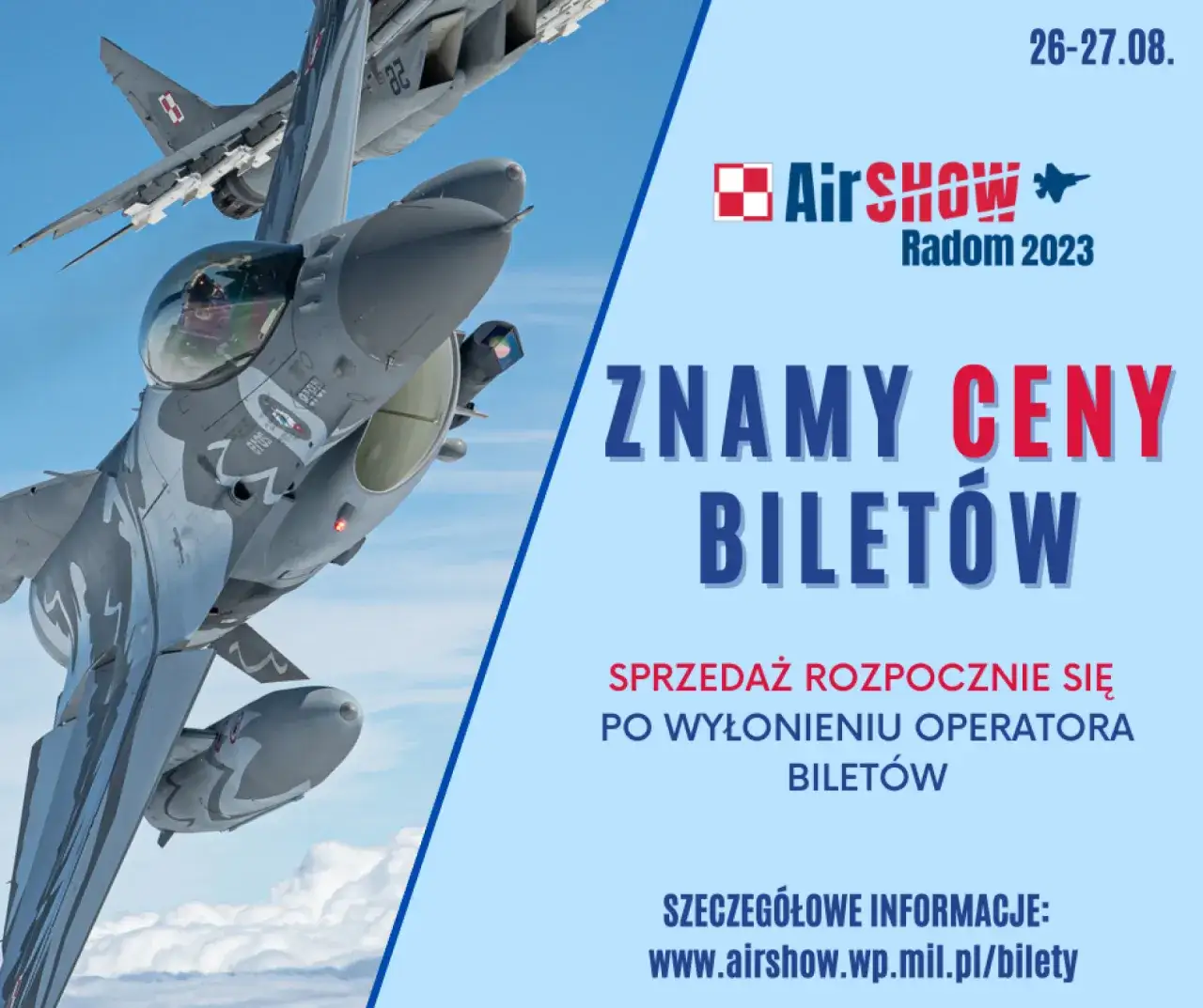 Zdjęcie Kiedy pokazy lotnicze w Radomiu - daty, atrakcje i bilety na Air Show