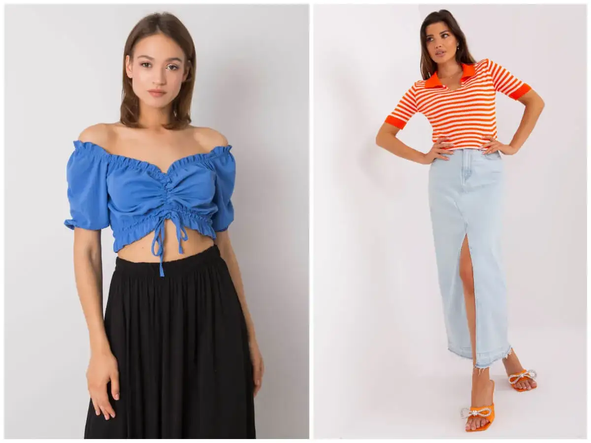 Zdjęcie Jakie są nazwy bluzek z falbanką na dole? Odkryj modne fasony