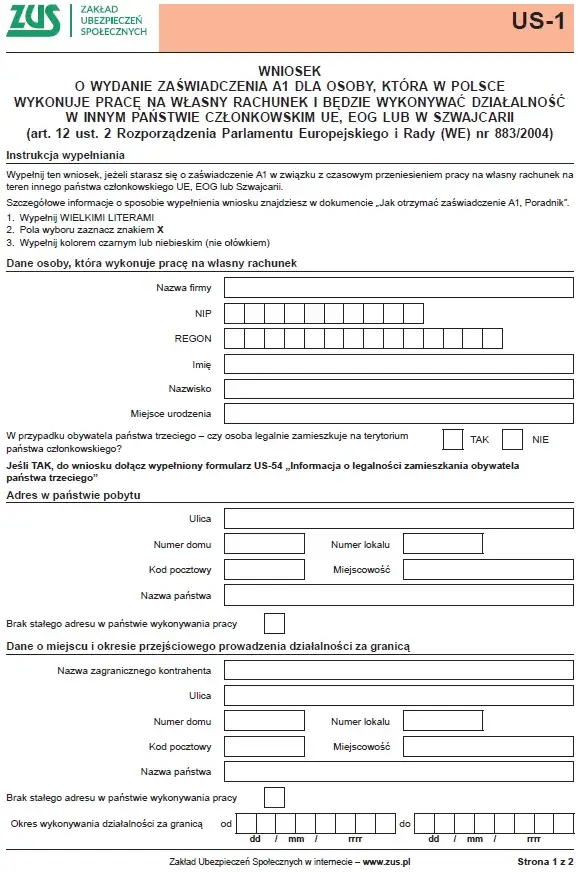 Zdjęcie Jak wypełnić US-4 dla kierowcy i uniknąć błędów w formularzu