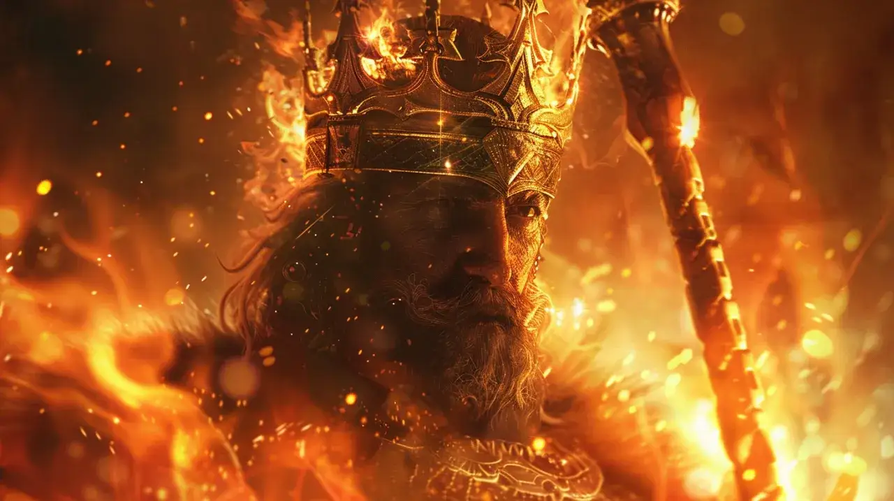 Zdjęcie Król Buław - znaczenie i interpretacja karty tarota Króla Buław