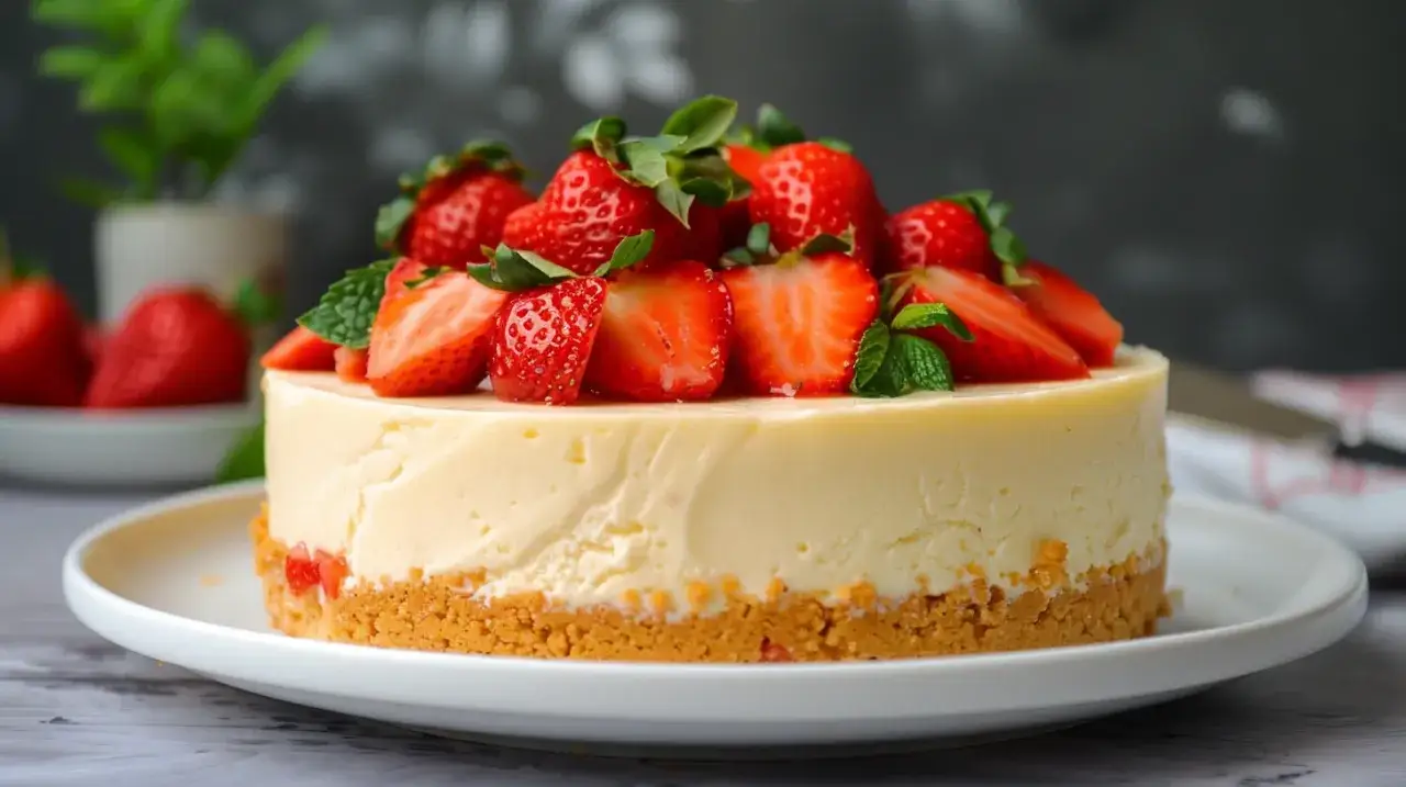 Zdjęcie Przepis siostry Anastazji na przepyszny sernik na zimno na biszkopcie