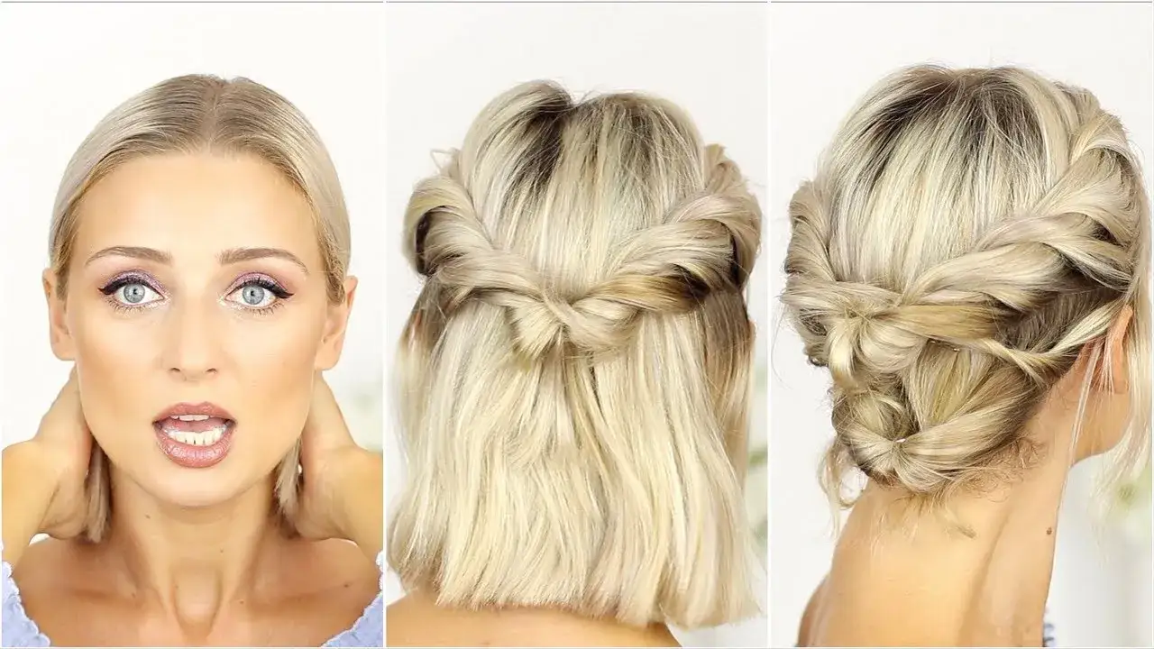 Zdjęcie Hochsteckfrisuren kurze Haare: 10+ Looks &amp; Tricks, die begeistern!