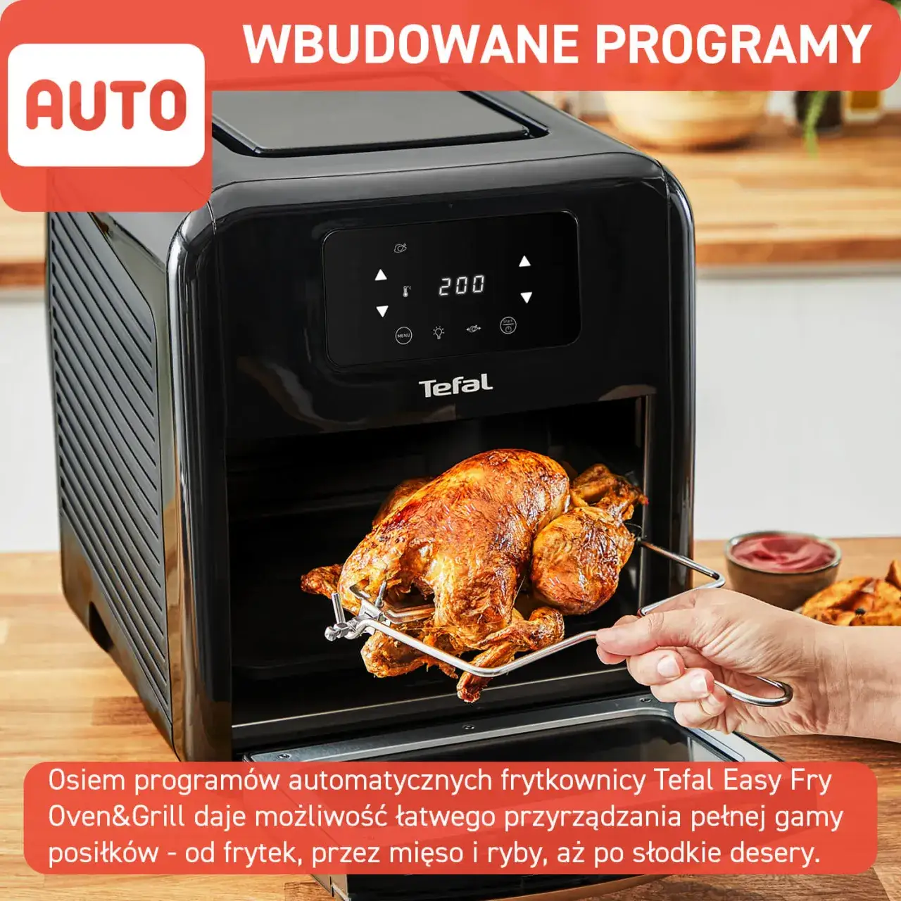 Zdjęcie Tefal Easy Fry Oven & Grill FW5018 – poznaj jego wyjątkowe funkcje