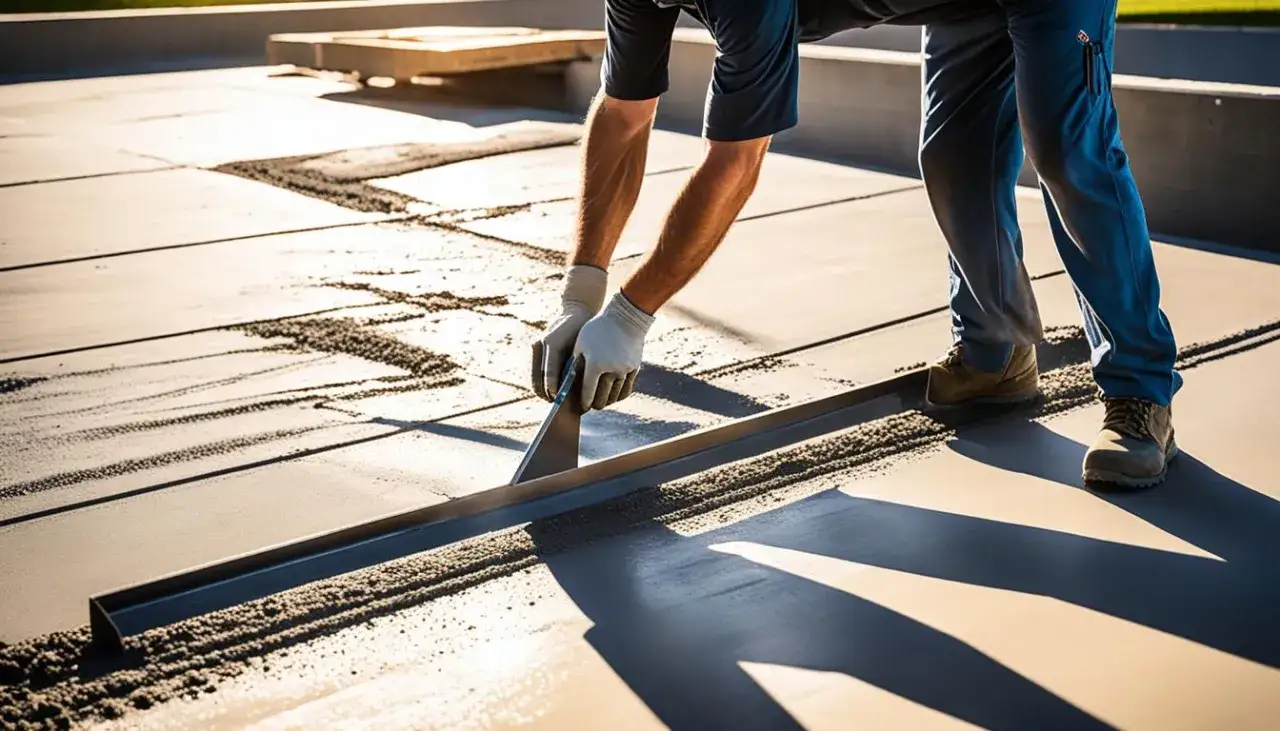 Zdjęcie Po jakim czasie zacierać beton, aby uzyskać idealną powierzchnię?