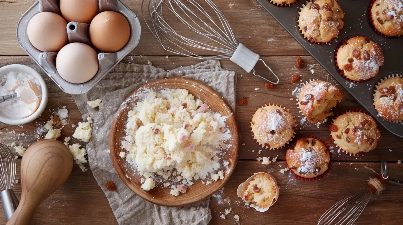 Zdjęcie Puszyste muffinki z białek: Jak wykorzystać resztki jajek na śniadanie?