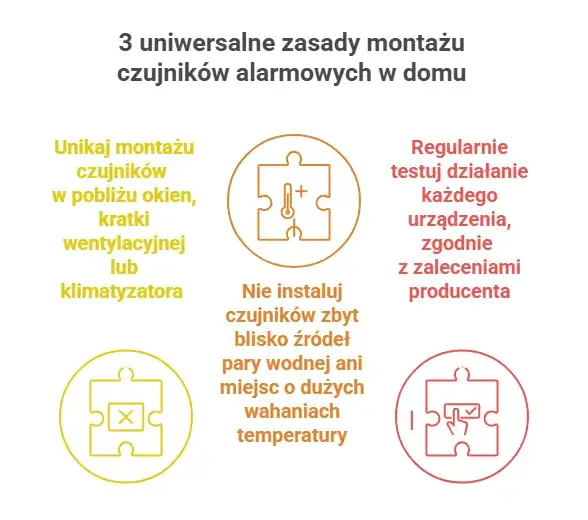 Zdjęcie Jak rozmieścić czujki alarmu w domu, aby uniknąć fałszywych alarmów