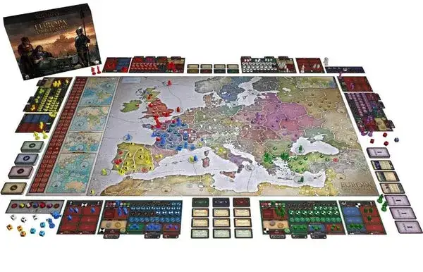 Zdjęcie Europa Universalis gra planszowa - odkryj tajemnice i strategie gry