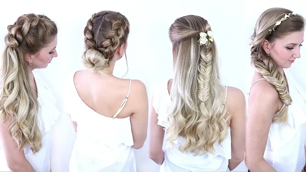 Zdjęcie Einfache Frisuren f&uuml;r lange Haare: Vielseitige Looks f&uuml;r jeden Anlass