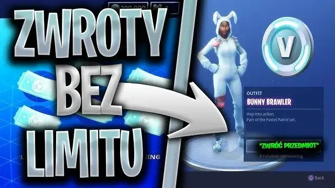 Zdjęcie Jak zwr&oacute;cić skina w Fortnite i uniknąć niepotrzebnych strat