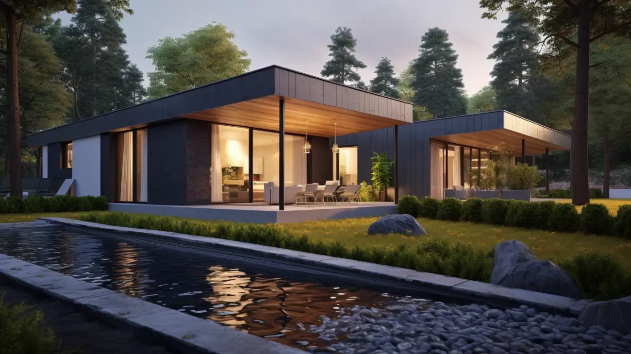 Nowoczesne projekty domów na wąskie działki do 10 lub 12 m