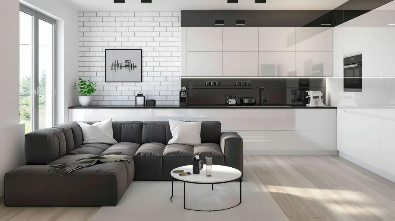 Zdjęcie Funkcjonalna aranżacja wnętrza - projekt mieszkania 36 m²