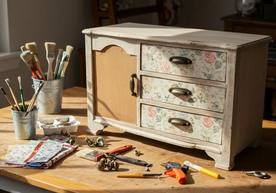 Zdjęcie Jak odnowić stare meble ze sklejki i nadać im nowe życie?