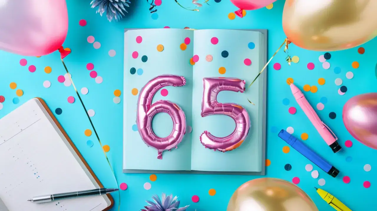 Zdjęcie Jak napisać kartkę na 65 urodziny? Porady i inspiracje
