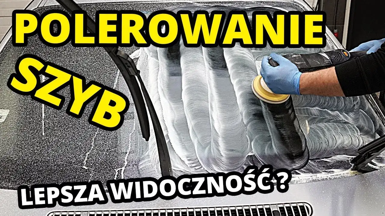 Zdjęcie Jak polerować szybę w samochodzie, aby uniknąć zarysowań i smug
