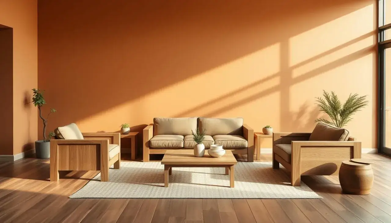 Zdjęcie Jaki kolor ścian do mebli olcha? Odkryj idealne połączenia kolorystyczne