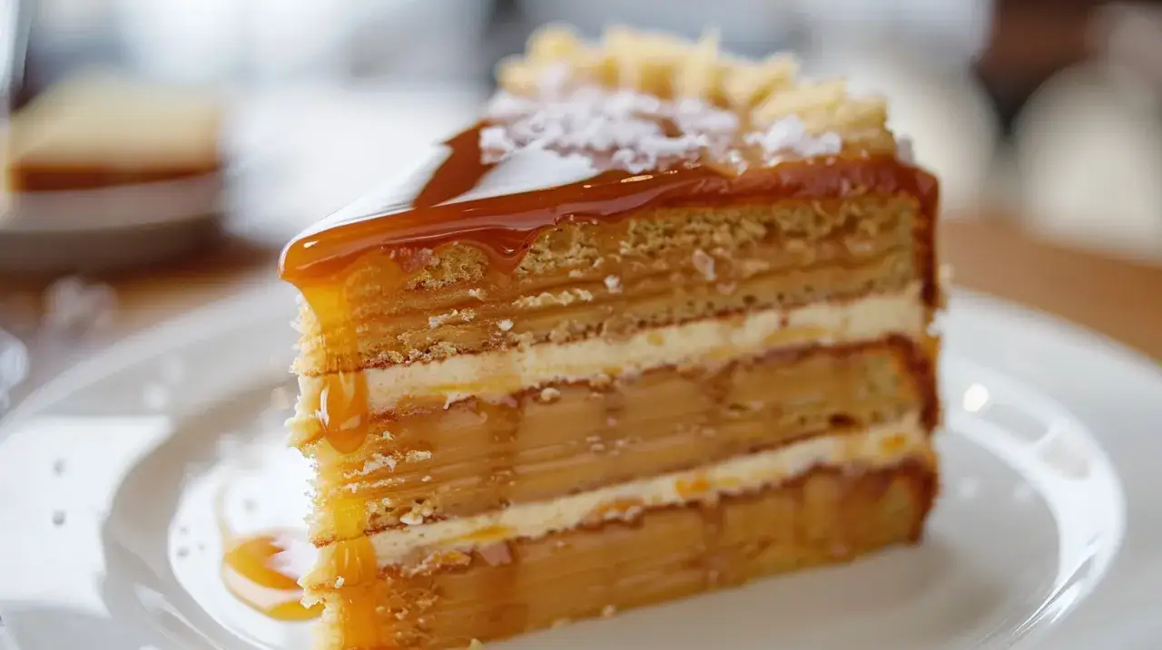 Zdjęcie Ciasto słony karmel: Kontrastowe smaki w jednym kawałku. Zaskakuje!