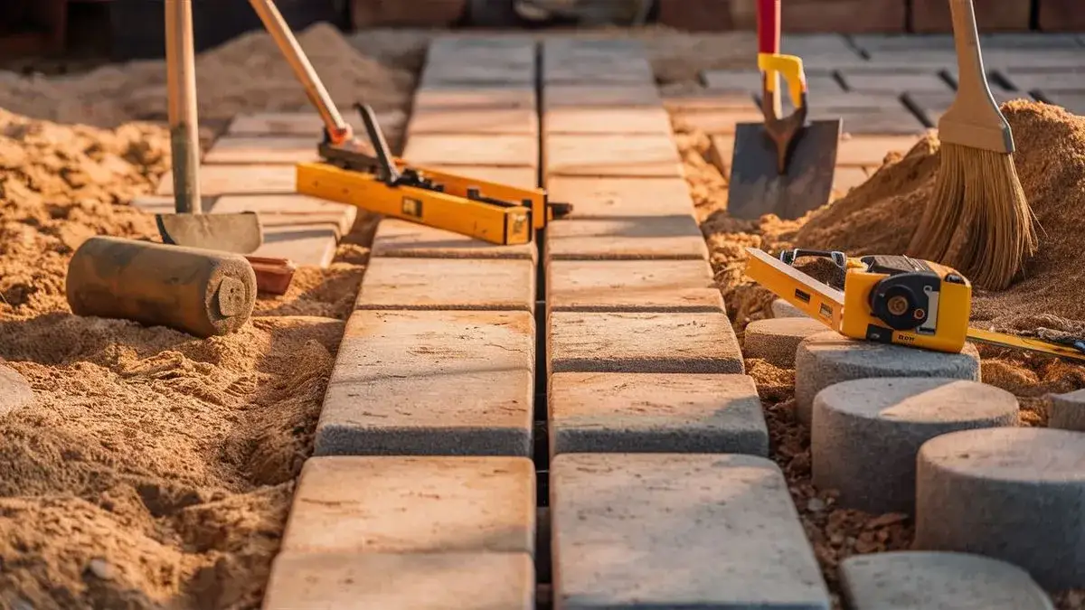 Zdjęcie Jak prawidłowo ułożyć kostkę brukową ze spadkiem - poradnik